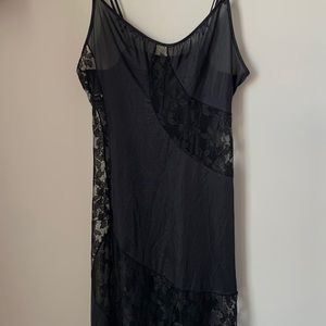 Black Slip Dress
